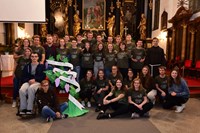 Članovi varaždinske Franjevačke mladeži u crkvi sv. Ivana Krstitelja dali i obnovili svoja obećanja